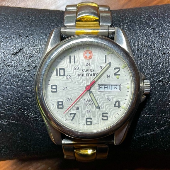 Rare Vintage Swiss Military Watch - Picture 1 of 4